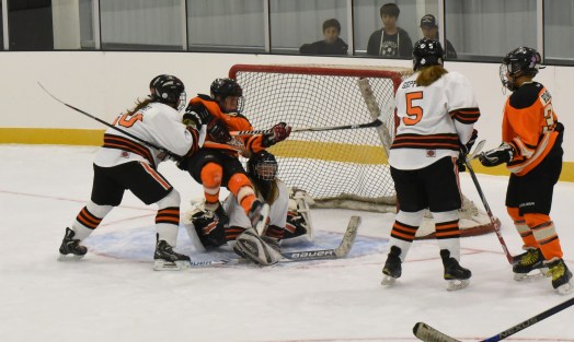 The Girls and Boys battling it out in inaugural Ice Breaker Cup