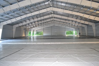 The view from inside the Casco Bay Arena on July 18, 2015